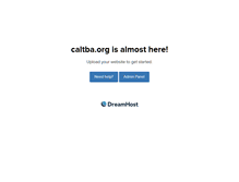 Tablet Screenshot of caltba.org